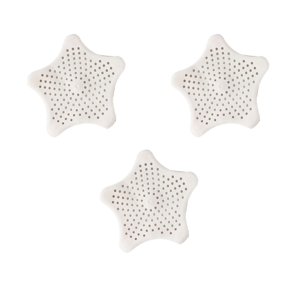 KIT 2 UNIDADES Tampa Silicone Ralo Pia Cozinha Banheiro Estrela