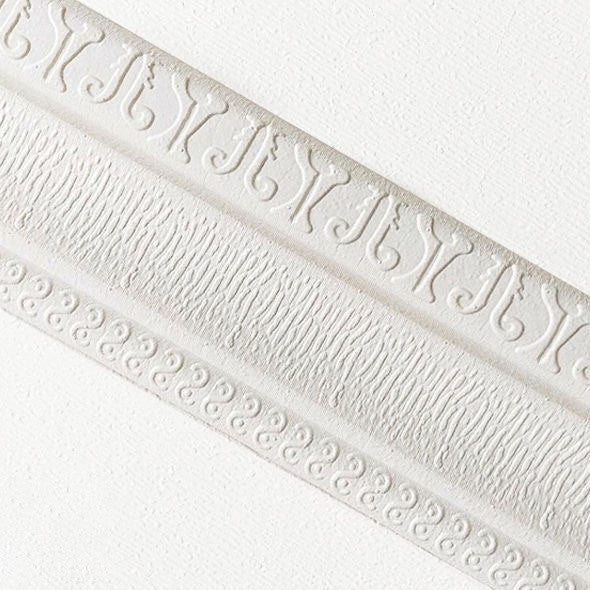 Rodapé 3D de 8cm x 2,30M Autocolante Piso Em PVC Adesivo Impermeável