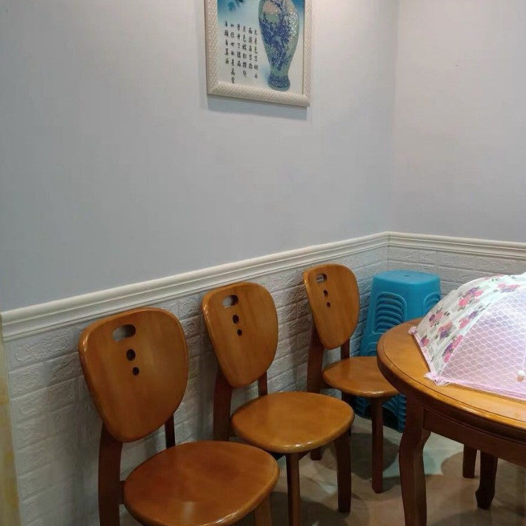 Rodapé 3D de 8cm x 2,30M Autocolante Piso Em PVC Adesivo Impermeável