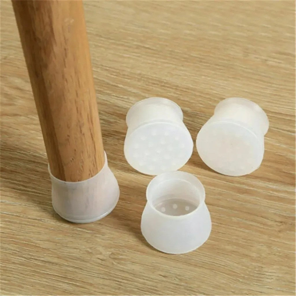 KIT 8 PEÇAS Protetor Silicone Pés Mesa Cadeira Proteger o piso