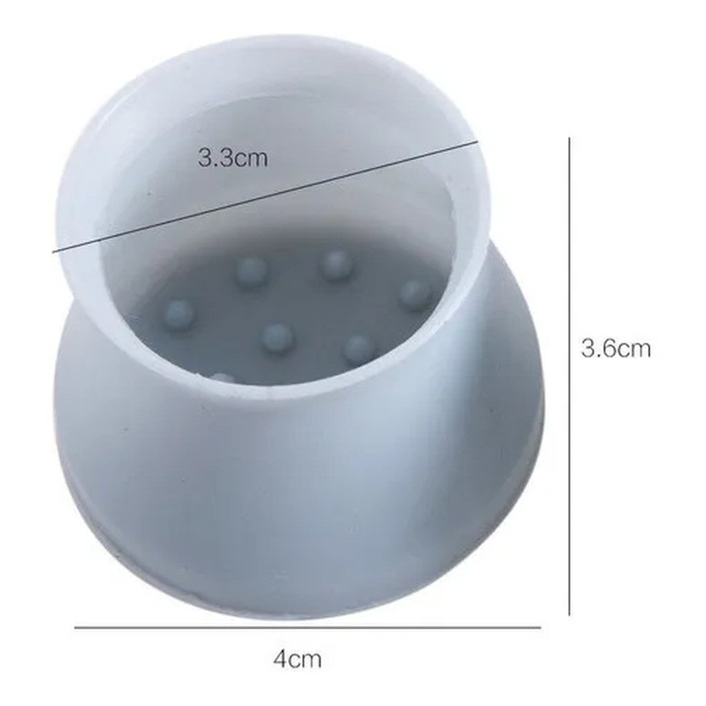 KIT 8 PEÇAS Protetor Silicone Pés Mesa Cadeira Proteger o piso