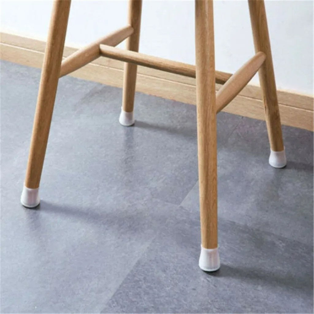 KIT 8 PEÇAS Protetor Silicone Pés Mesa Cadeira Proteger o piso