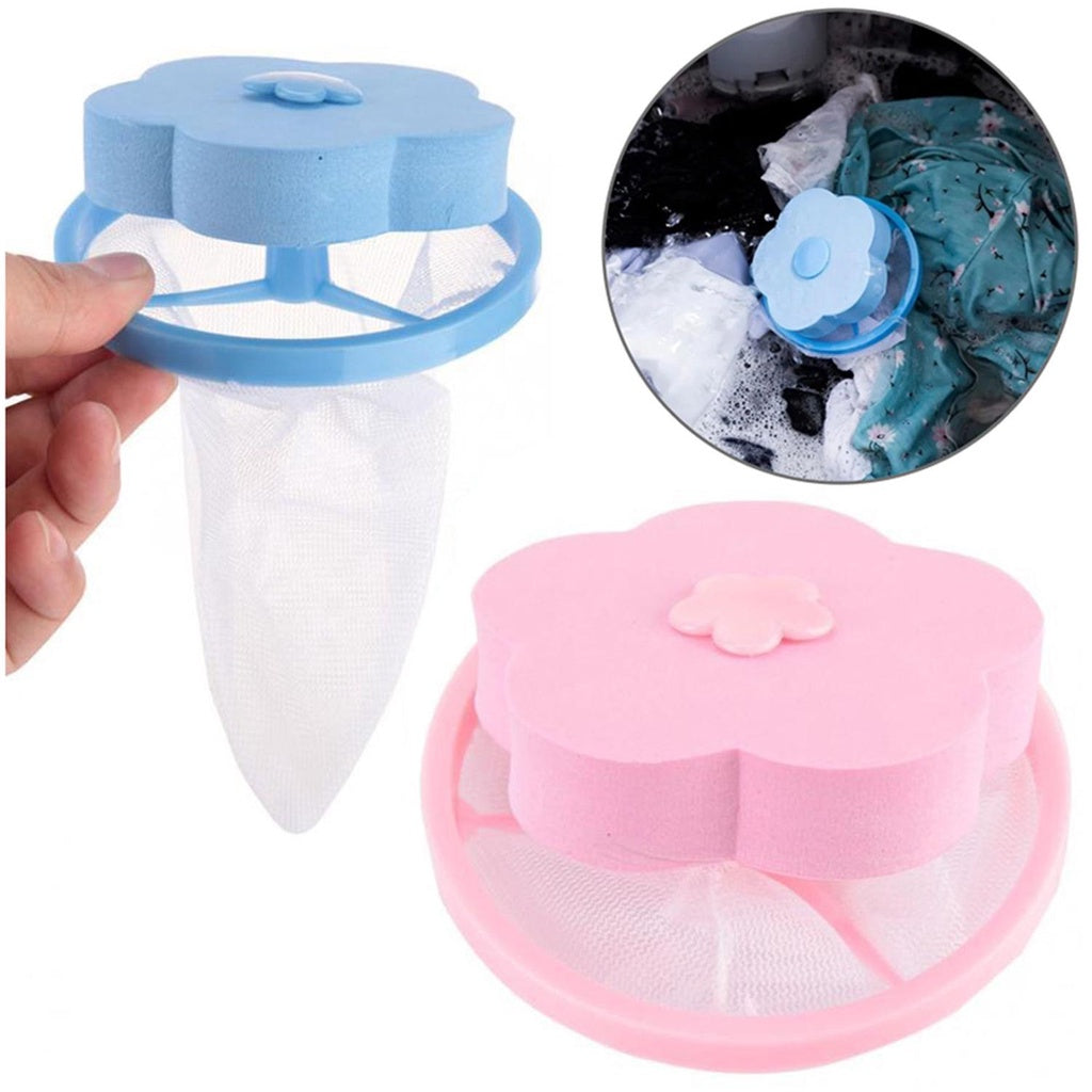 KIT 4und Coletor De Cabelo Pelos para Máquina maquina de lavar - Cor Aleatória