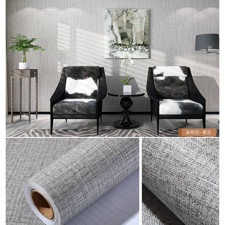 Kit 3 Painel Linho Espuma 10mx50cm Adesivo Grosso Autocolante Decoração Revestimento Acústico