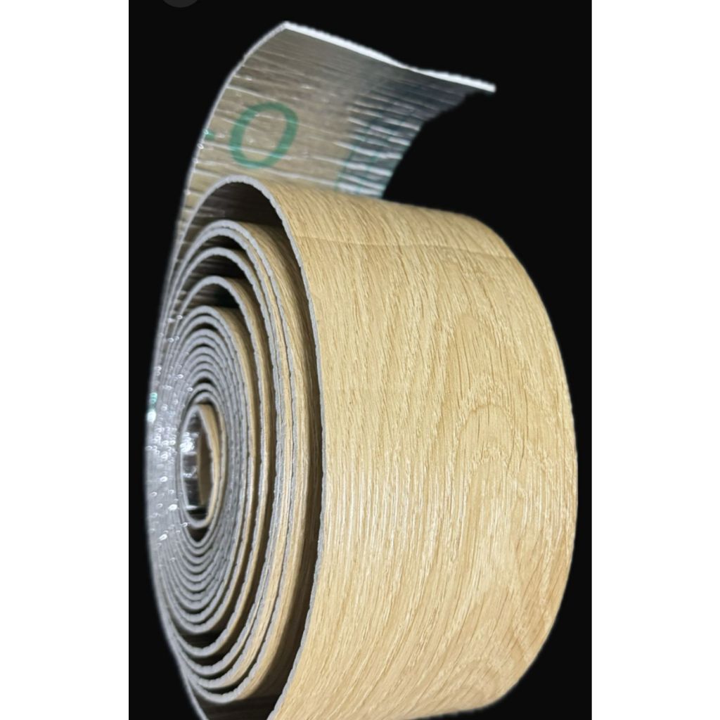 Rodapé Adesivo de 5mx8cm Autocolante Piso Em Pvc Adesivo Impermeável