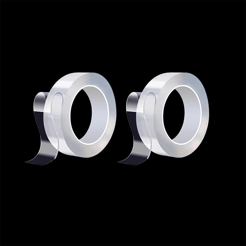 Fita Dupla Face de Silicone NanoGel - 3x200cm Adesivo Transparente Super Resistente para Parede e Móveis