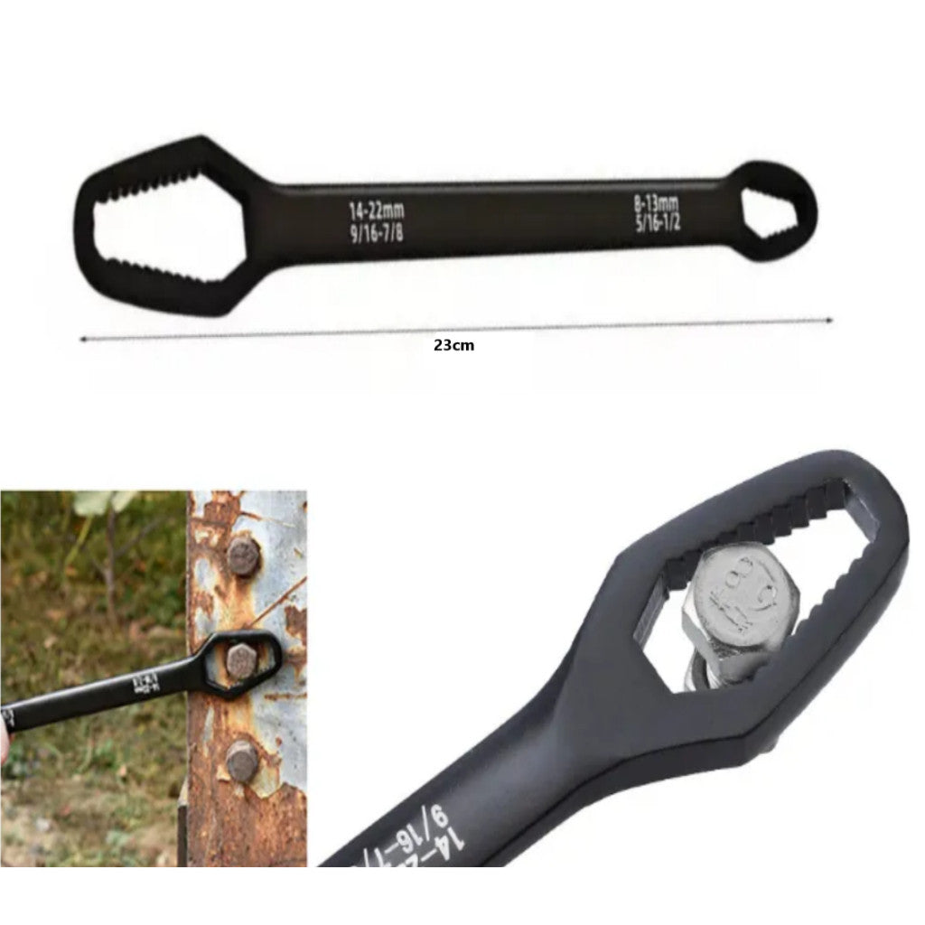 Chave De Boca Universal De 8mm A 24 mm Cabeça Dupla Chave de Ponta Dupla para Mangueira de Água