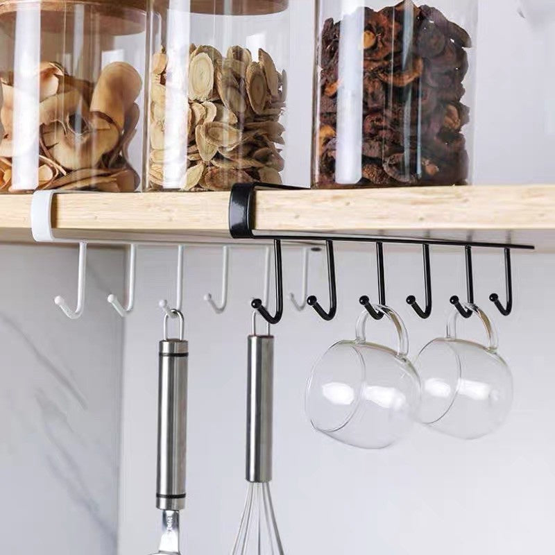 KIT 3  Porta Xícara Suporte Organizador Armário Cozinha Suporte De Metal