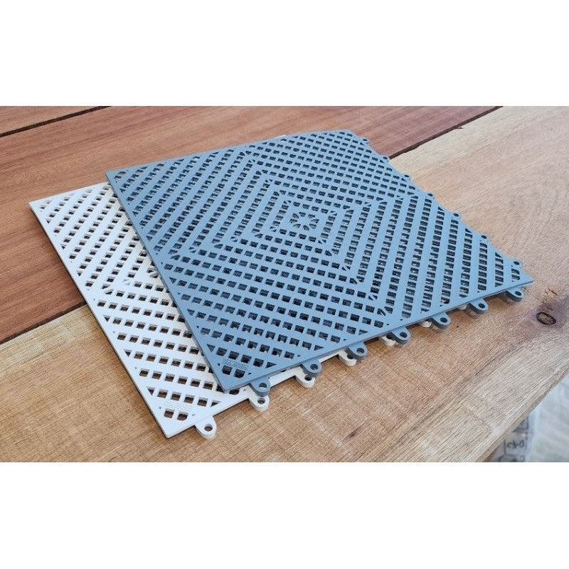 Kit 6 tapete modular 30x30 para Box banheiro vestiário canil lavanderia
